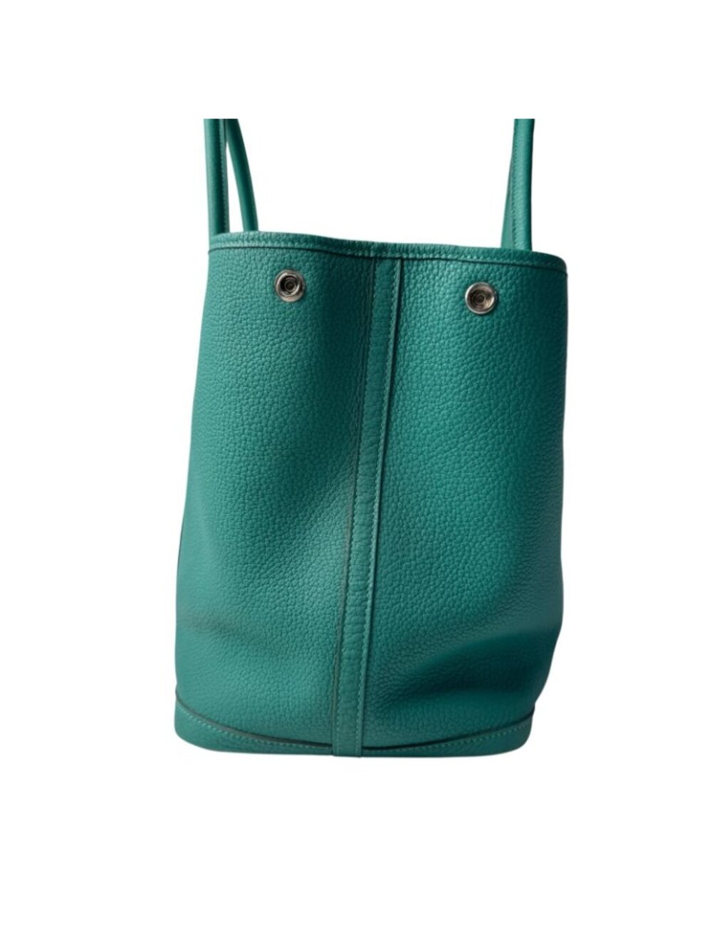 Hermes Garden Party PM 36 Malachite Handbag - Picture 3 of 10
